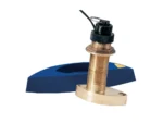 Raymarine B744VL Long Stem Bronze Thru hull Tri-ducer with Fairing Block