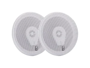 Poly-Planar MA-8505W 5" 200 Watt Titanium Series Speakers - White