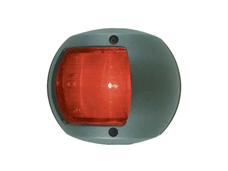 Perko LED Side Light - Red - 12V - Black Plastic Housing
