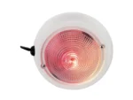 Perko Dome Light w/Red & White Bulbs