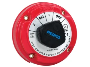 Perko 8503DP Medium Duty Battery Selector Switch w/Alternator Field Disconnect w/o Key Lock