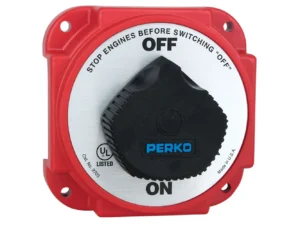 Perko 9703DP Heavy Duty Battery Disconnect Switch w/ Alternator Field Disconnect