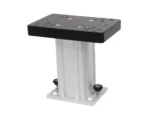 Cannon Aluminum Fixed Base Downrigger Pedestal - 6"