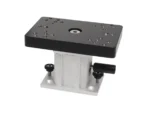 Cannon Aluminum Swivel Base Downrigger Pedestal - 4"