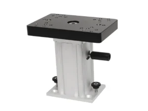 Cannon Aluminum Swivel Base Downrigger Pedestal - 6"