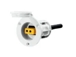 Cannon Flush Mount Power Port - White