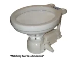 Raritan Sea Era Electric Toilet - Household Style - Integral Pump - Straight & 90° Discharge - 12v
