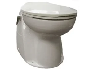 Raritan Atlantes Freedom® w/ Vortex-Vac - Household Style - White - Freshwater Solenoid - Smart Toilet Control - 12v