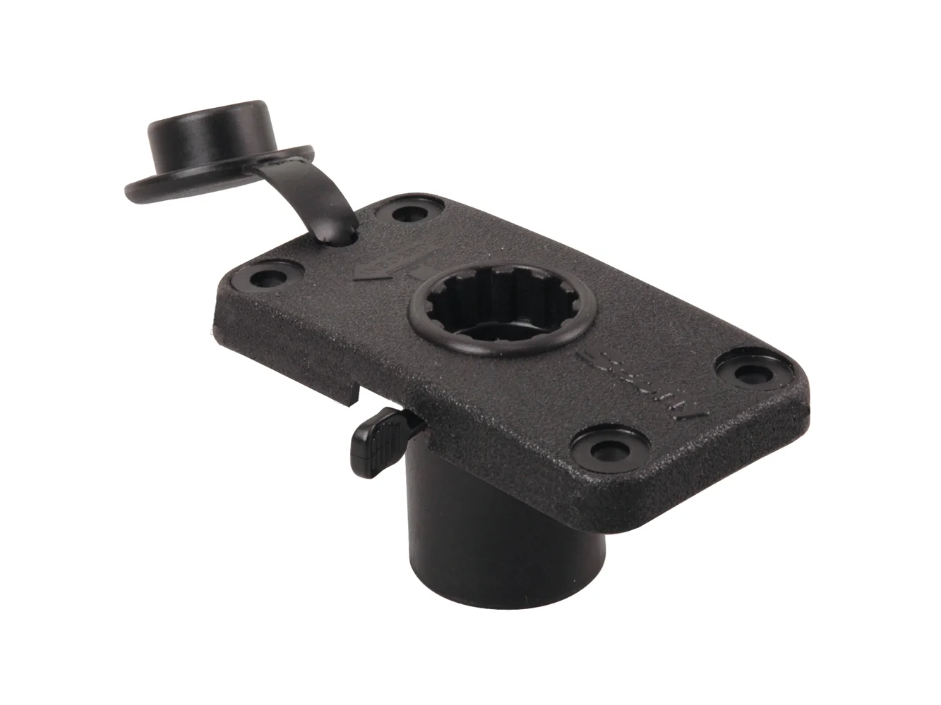 Scotty 244 Locking Flush Deck Mount w/Rain Cap