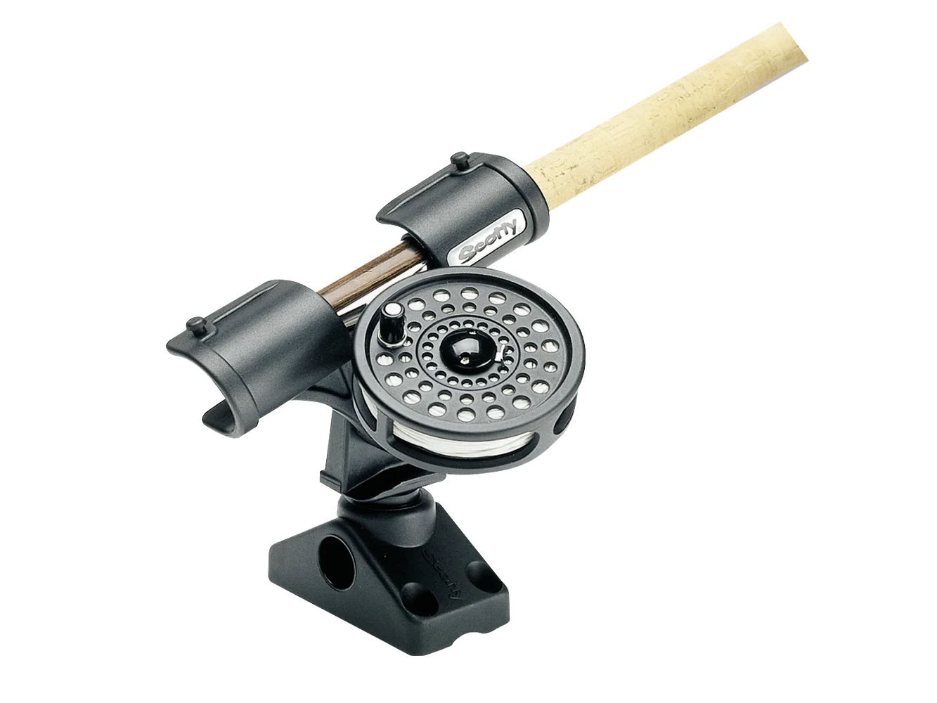 Scotty Fly Rod Holder w/241 Side/Deck Mount