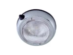 Perko Surface Mount Dome Light - 3 3/4" O.D. (3" Lens) - Chrome Plated