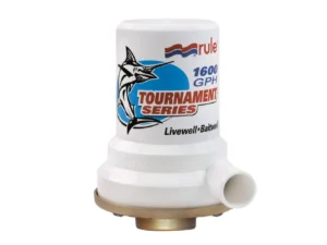 Rule Tournament Series Bronze Base 1600 GPH Livewell Pump