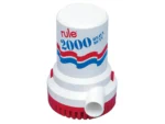 Rule 2000 GPH Non-Automatic Bilge Pump w/6' Leads