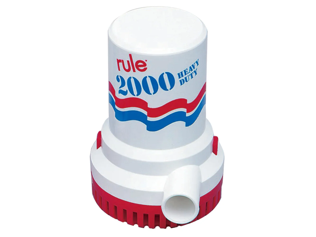 Rule 2000 GPH Non-Automatic Bilge Pump w/6' Leads
