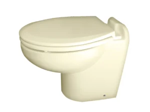 Raritan Marine Elegance - Household Style - Bone - Freshwater Solenoid - Smart Toilet Control - 12v