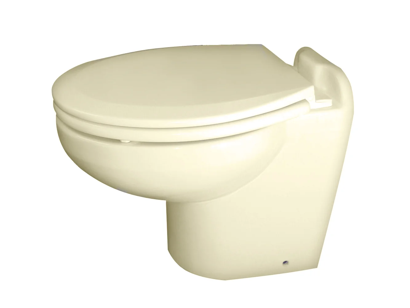 Raritan Marine Elegance - Household Style - Bone - Freshwater Solenoid - Smart Toilet Control - 12v