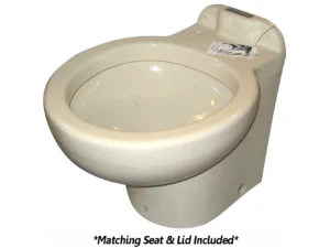 Raritan Marine Elegance - Household Style - Bone - Remote Intake Pump - Smart Toilet Control - 12v