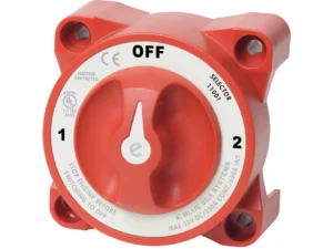 Blue Sea 11001 e-Series Battery Switch w/Alternator Field Disconnect - 3-Position