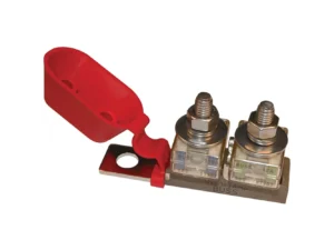Blue Sea 2151 Terminal Fuse Block - 3/8" Mounting Hole - 2 Terminal Studs