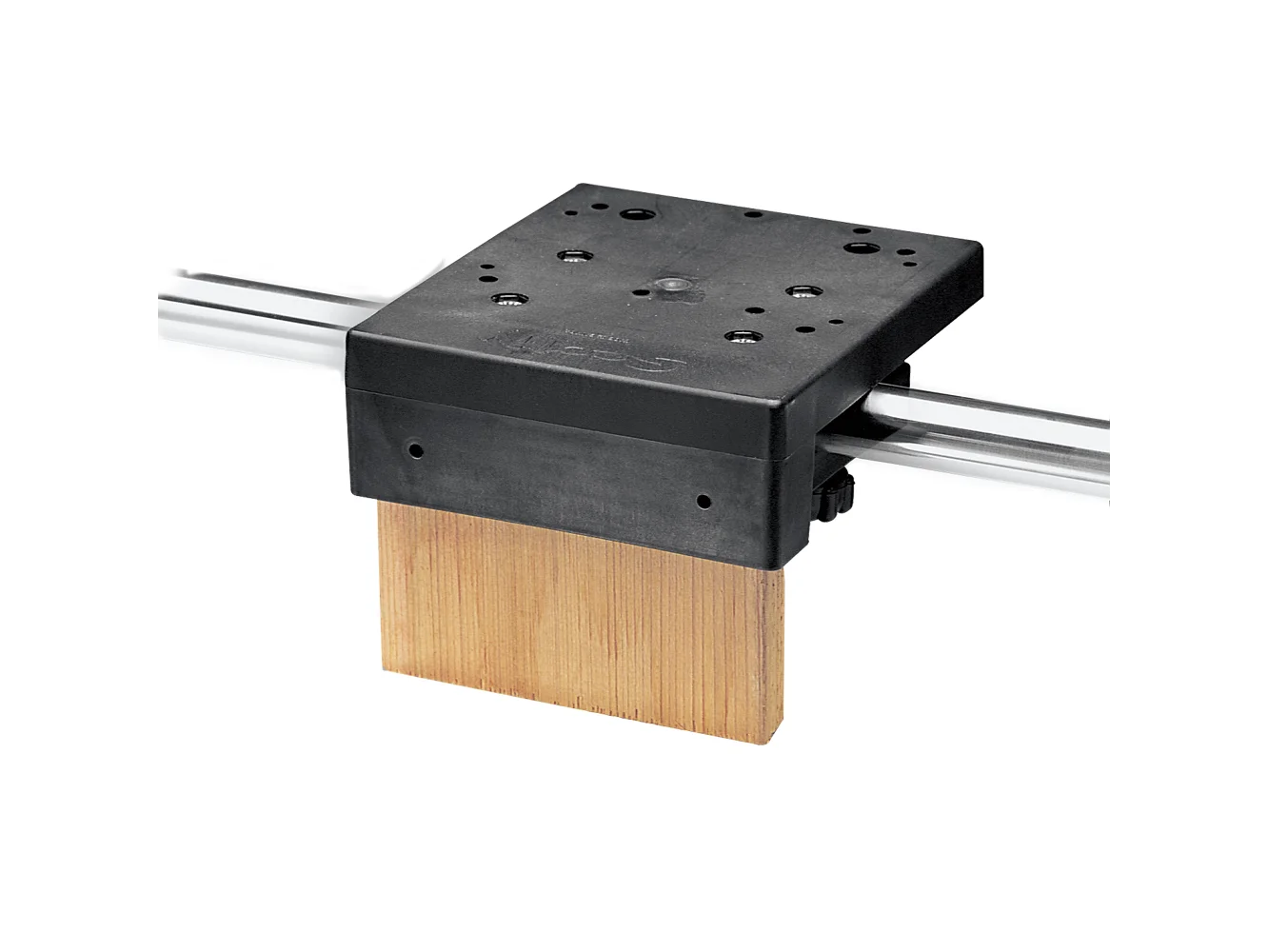 Scotty 1027 Rail Mount - Up To 1-1/2" Rails