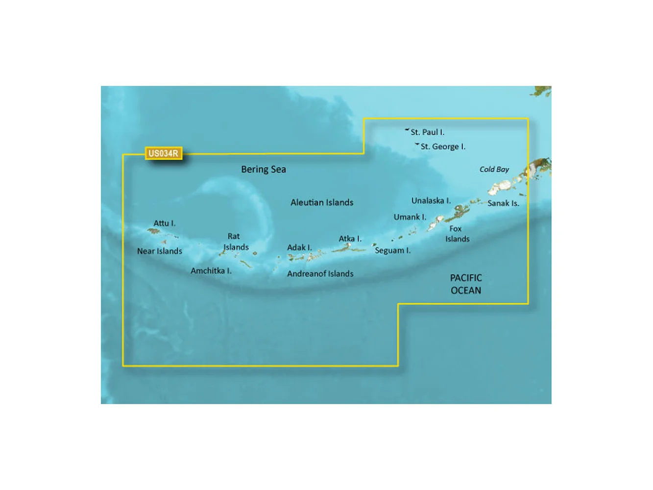 Garmin BlueChart® g3 Vision® HD - VUS034R - Aleutian Islands - microSD™/SD™