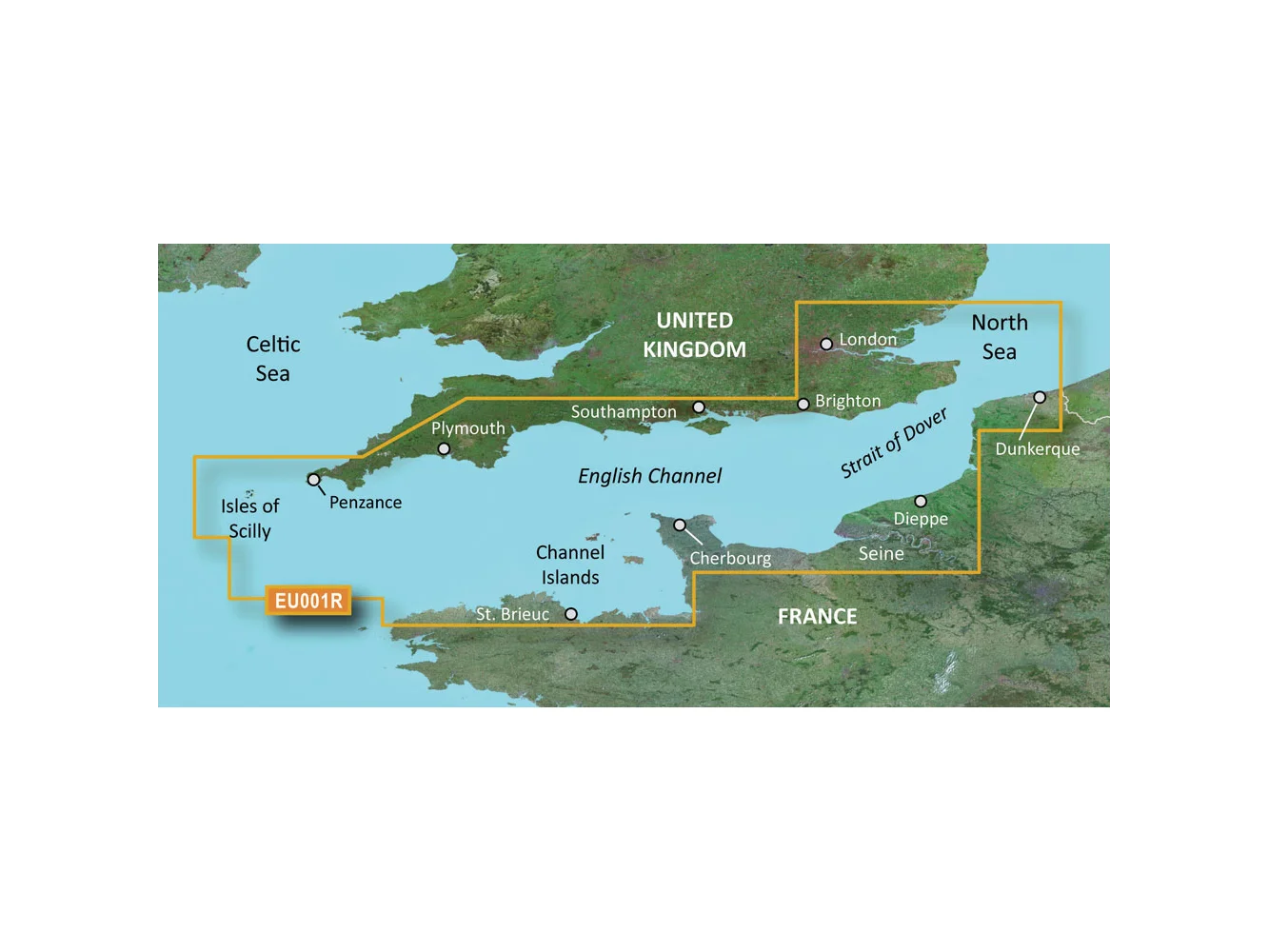 Garmin BlueChart® g3 HD - HXEU001R - English Channel - microSD™/SD™