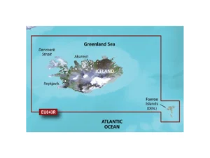 Garmin BlueChart® g3 HD - HXEU043R - Iceland & Faeroe Islands - microSD™/SD™