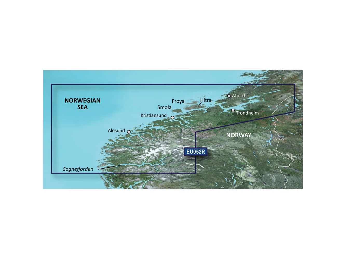 Garmin BlueChart® g3 HD - HXEU052R - Sognefjorden - Svefjorden - microSD™/SD™