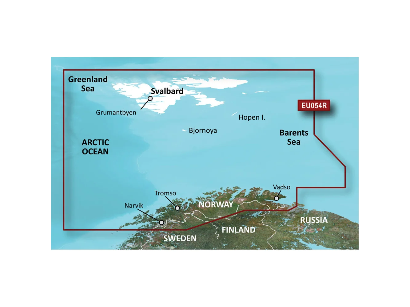 Garmin BlueChart® g3 HD - HXEU054R - Vestfjd - Svalbard - Varanger - microSD™/SD™