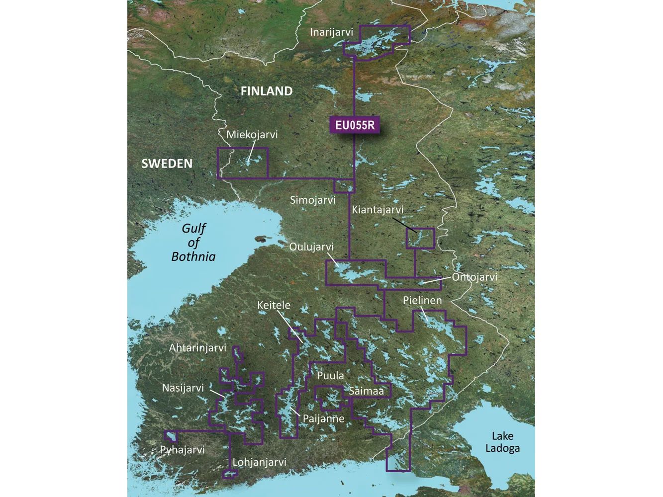 Garmin BlueChart® g3 HD - HXEU055R - Finnish Lakes - microSD™/SD™
