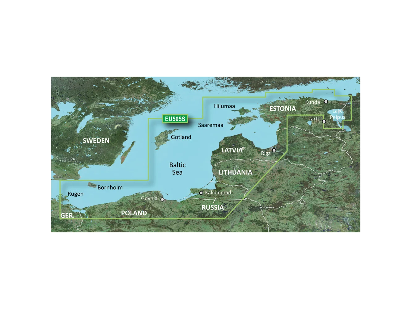 Garmin BlueChart® g3 HD - HXEU065R - Baltic Sea East Coast - microSD™/SD™