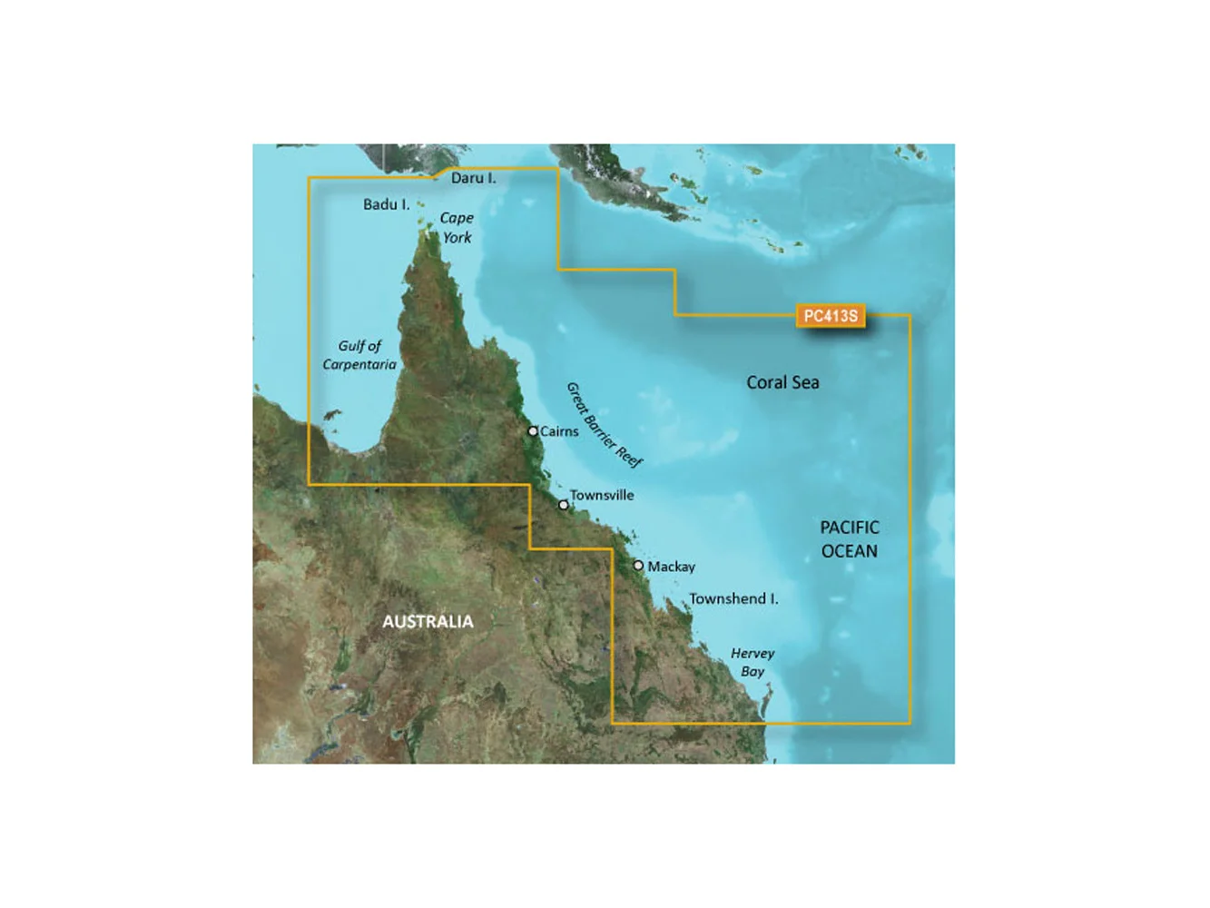 Garmin BlueChart® g3 HD - HXPC413S - Mornington Island - Hervey Bay - microSD™/SD™