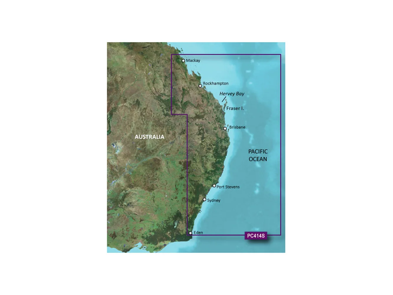 Garmin BlueChart® g3 HD - HXPC414S - Mackay - Twofold Bay - microSD™/SD™
