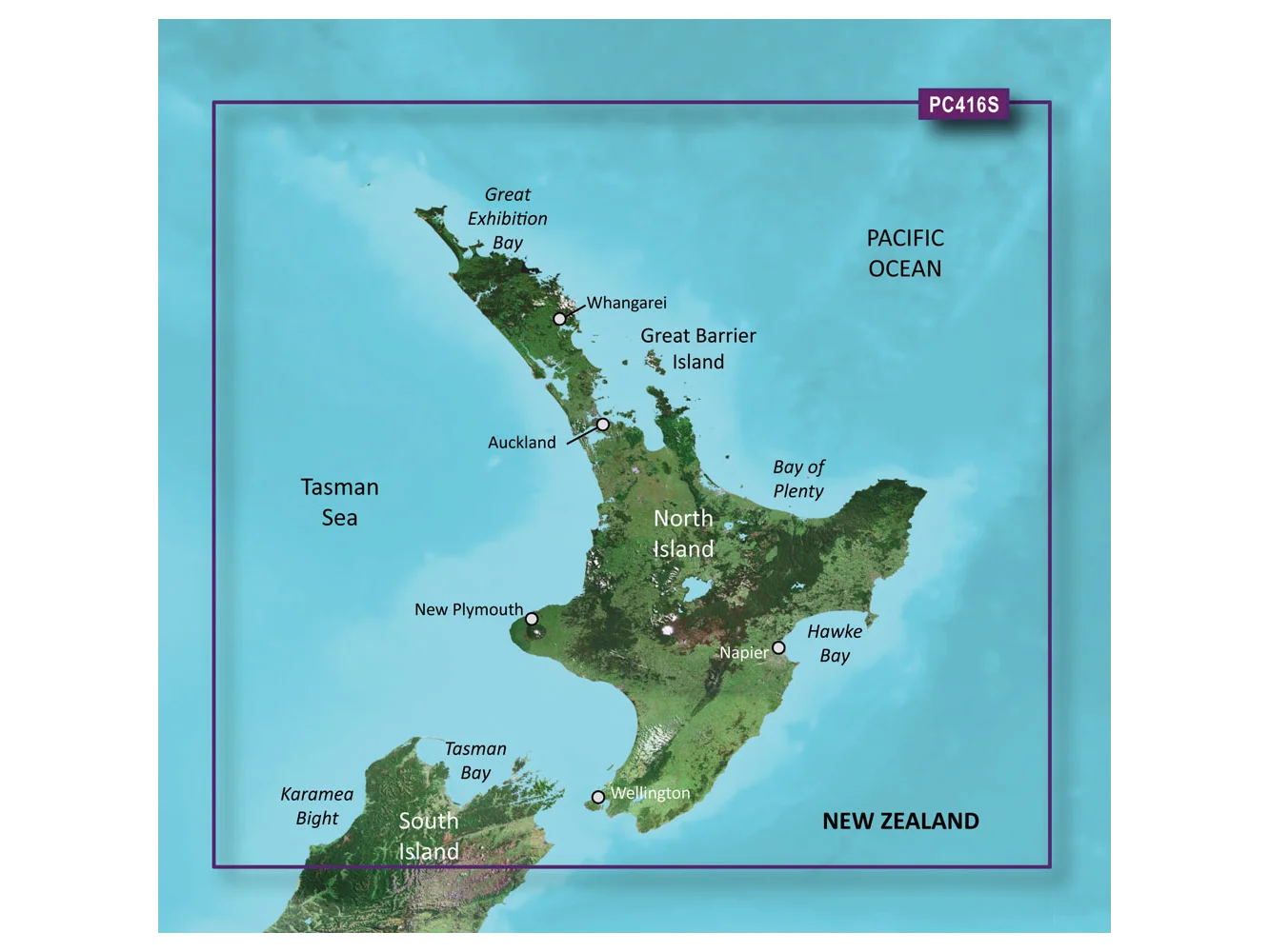 Garmin BlueChart® g3 HD - HXPC416S - New Zealand North - microSD™/SD™