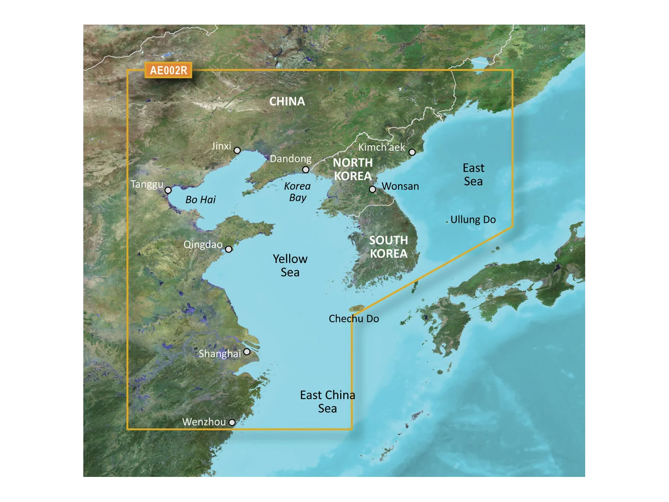 Garmin BlueChart® g3 HD - HXAE002R - Yellow Sea - microSD™/SD™