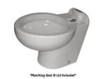 Raritan Marine Elegance - Household Style - White - Fresh or Saltwater - Smart Toilet Control - 12v