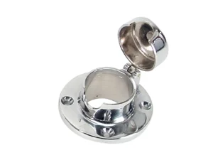 Whitecap Chain & Rope Deck Pipe Hinged 1-1/2" Opening