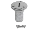 Whitecap Hose Deck Fill - 1-1/2" Hose Waste
