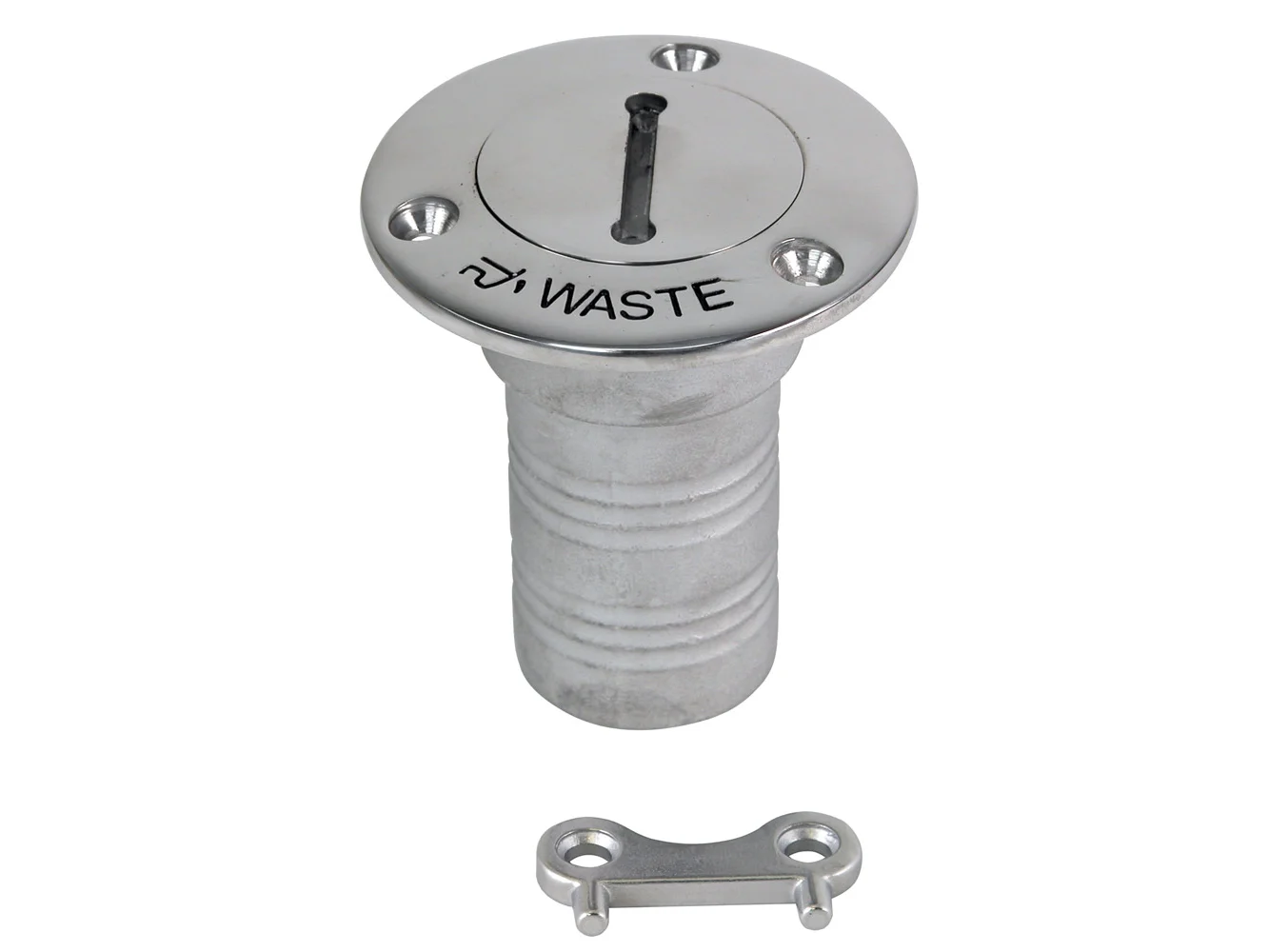 Whitecap Hose Deck Fill - 1-1/2" Hose Waste