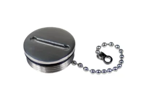 Whitecap Replacement Cap & Chain f/6123, 6123, 6125 & 6126