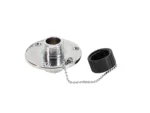Whitecap C.P. Brass Outlet 2-3/4" Base 1" Depth