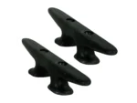 Whitecap Black Nylon Cleat 8" Pair