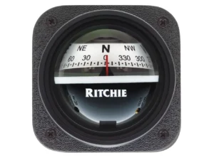 Ritchie V-537W Explorer Compass - Bulkhead Mount - White Dial
