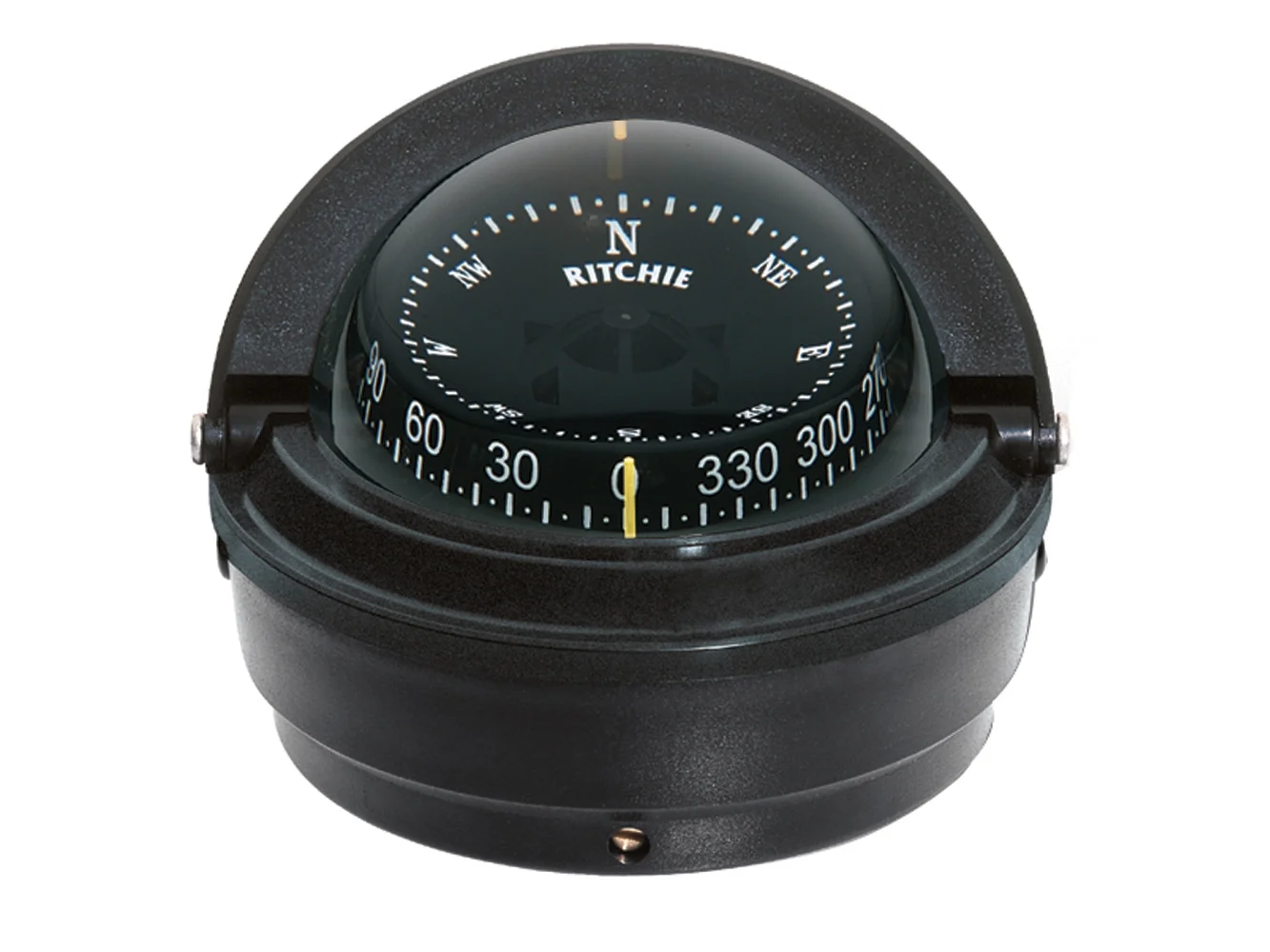 Ritchie S-87 Voyager Compass - Surface Mount - Black