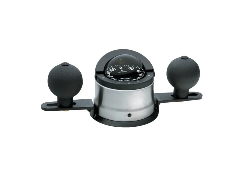 Ritchie B-200P Navigator Steel Boat Compass - Binnacle Mount - Stainless Steel/Black