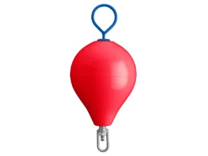 Polyform 13.5" CM Mooring Buoy w/Steel Iron - Red