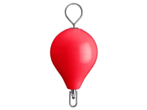 Polyform 13.5" CM Mooring Buoy w/SS Iron - Red
