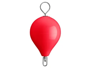 Polyform 17" CM Mooring Buoy w/SS Iron - Red