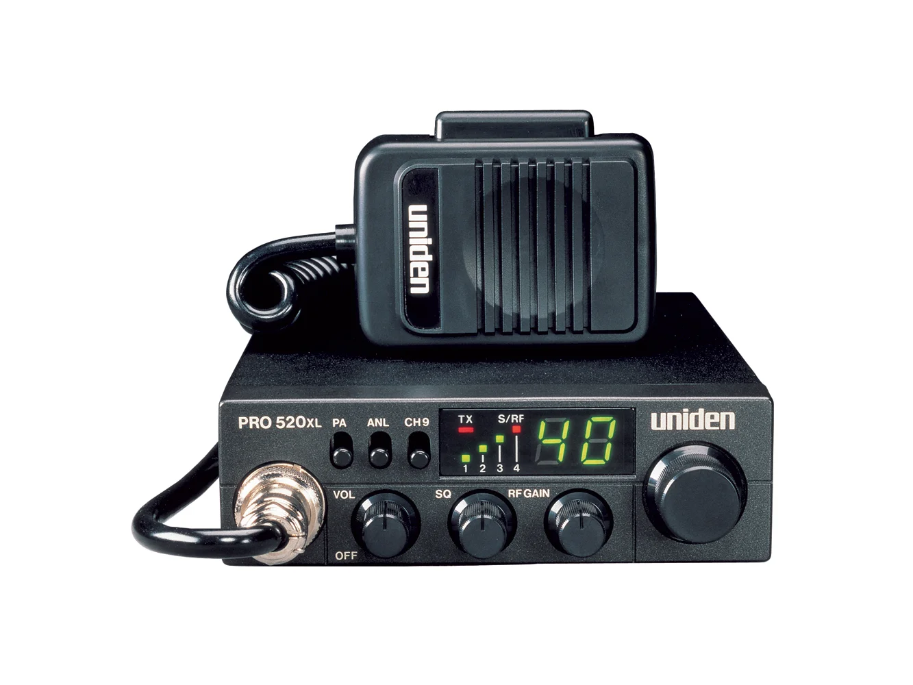 Uniden PRO520XL CB Radio w/7W Audio Output