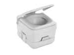 Dometic 964 Portable Toilet w/Mounting Brackets - 2.5 Gallon - Platinum